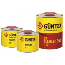 Лак Guntex 2K Clear 2+1 MS 112 Прозрачный лак 2+1 